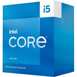 Intel i5-13400F Desktop Processor 10 cores (6 P-cores + 4 E-cores) 20MB Cache, up to 4.6 GHz